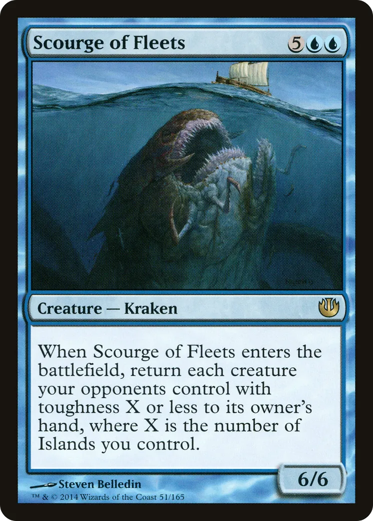 Scourge of Fleets — Journey into Nyx — Magic: The Gathering