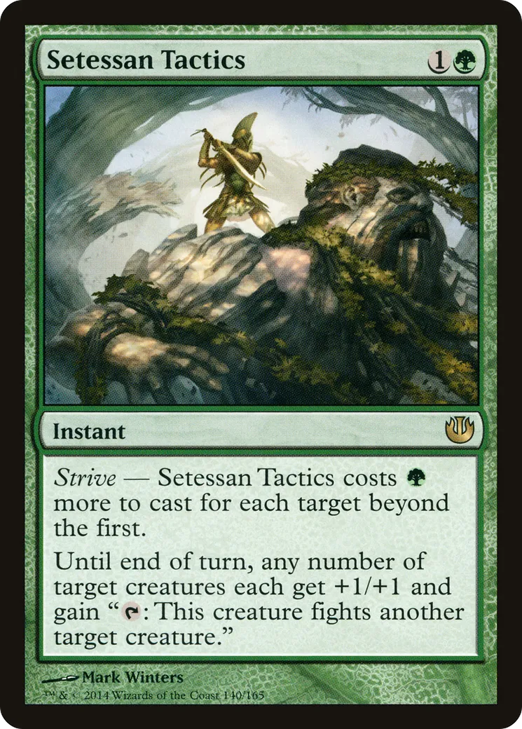 Setessan Tactics — Journey into Nyx — Magic: The Gathering