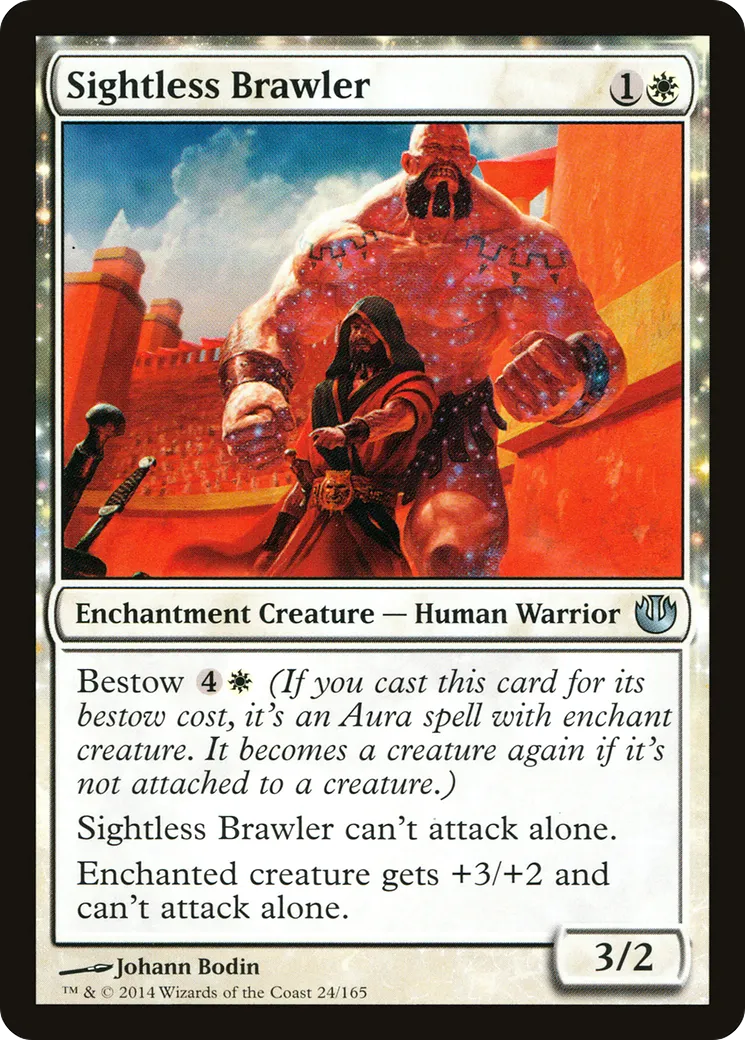 Sightless Brawler — Journey into Nyx — Magic: The Gathering