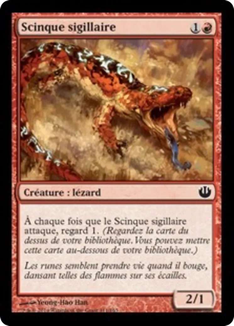 Scinque sigillaire — Journey into Nyx — Magic: The Gathering
