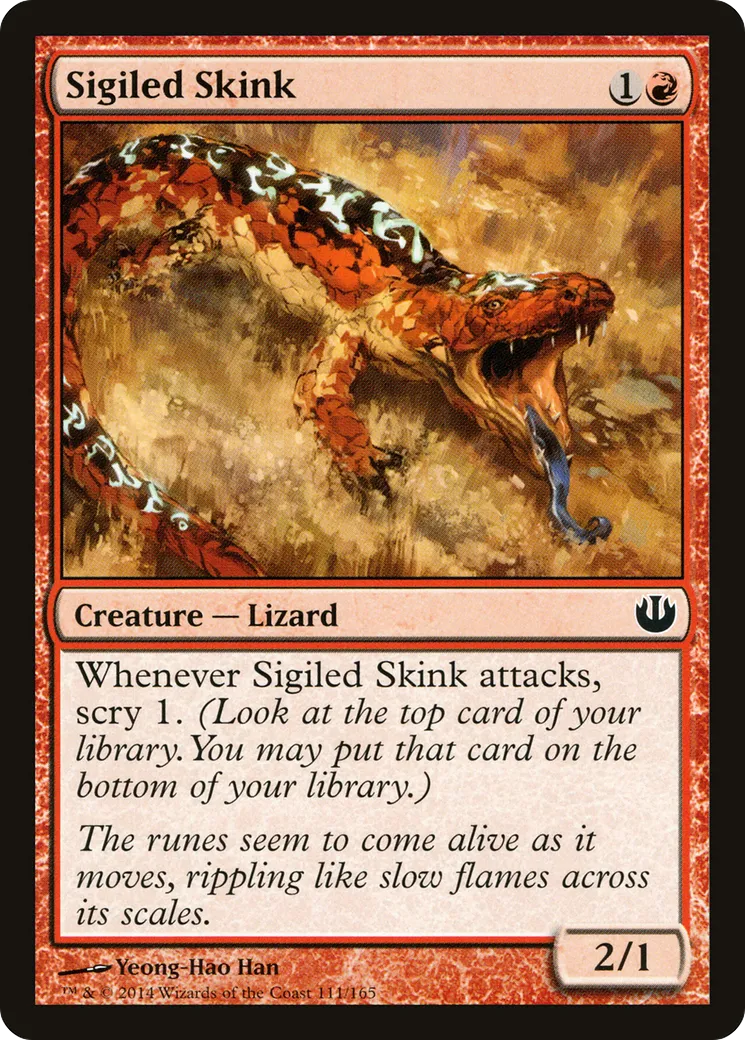 Scinque sigillaire — Journey into Nyx — Magic: The Gathering