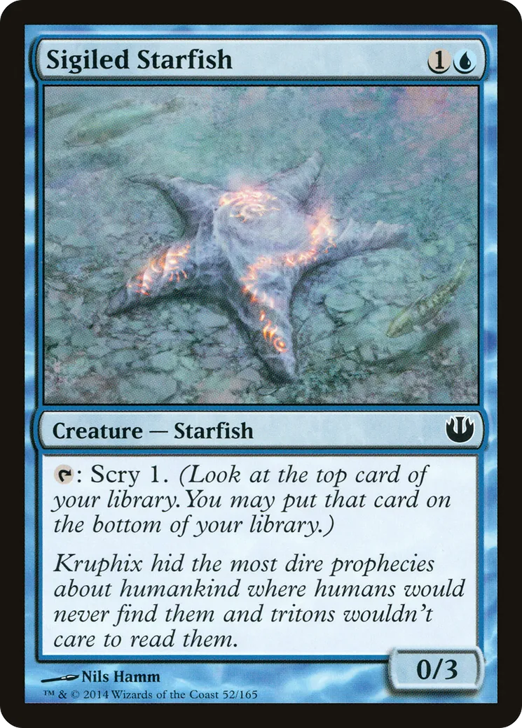 Sigiled Starfish — Journey into Nyx — Magic: The Gathering