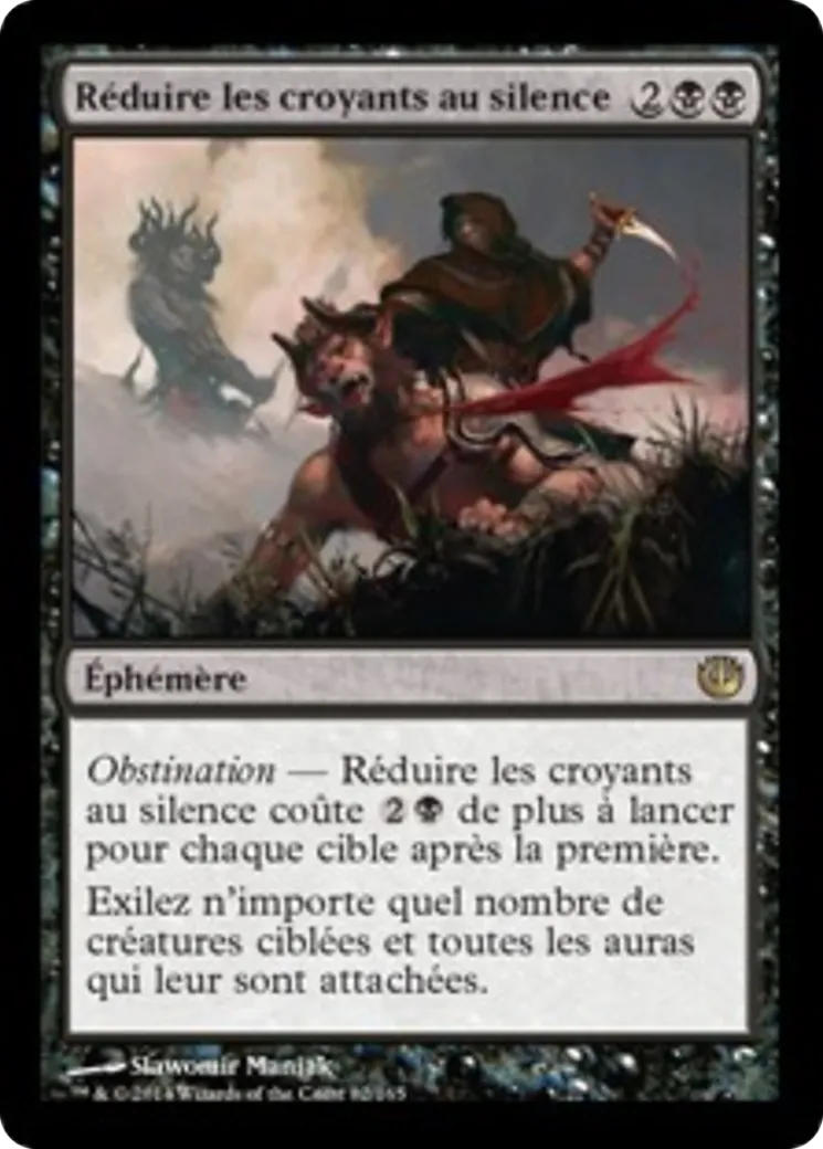 Réduire les croyants au silence — Journey into Nyx — Magic: The Gathering