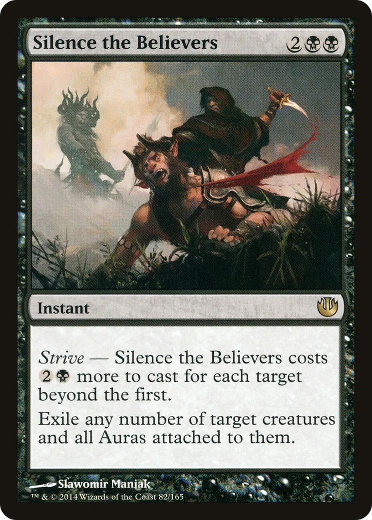 Silence the Believers — Journey into Nyx — Magic: The Gathering