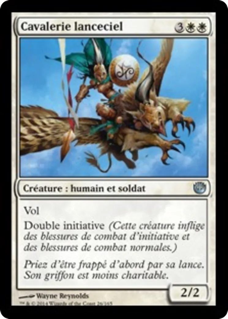 Cavalerie lanceciel — Journey into Nyx — Magic: The Gathering