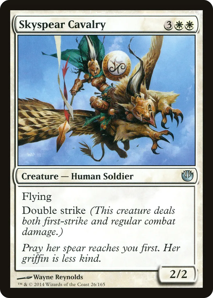 Skyspear Cavalry — Journey into Nyx — Magic: The Gathering