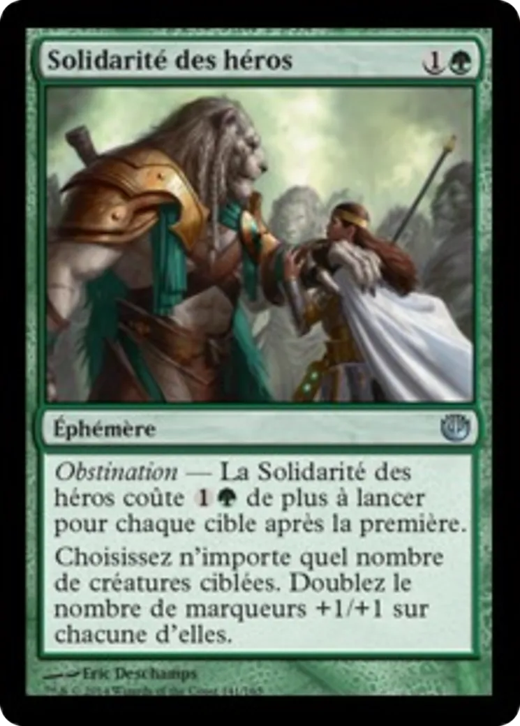 Solidarité des héros — Journey into Nyx — Magic: The Gathering