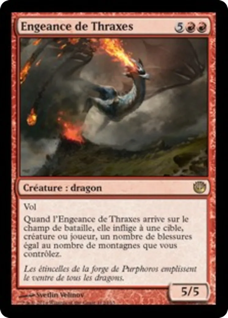 Engeance de Thraxes — Journey into Nyx — Magic: The Gathering