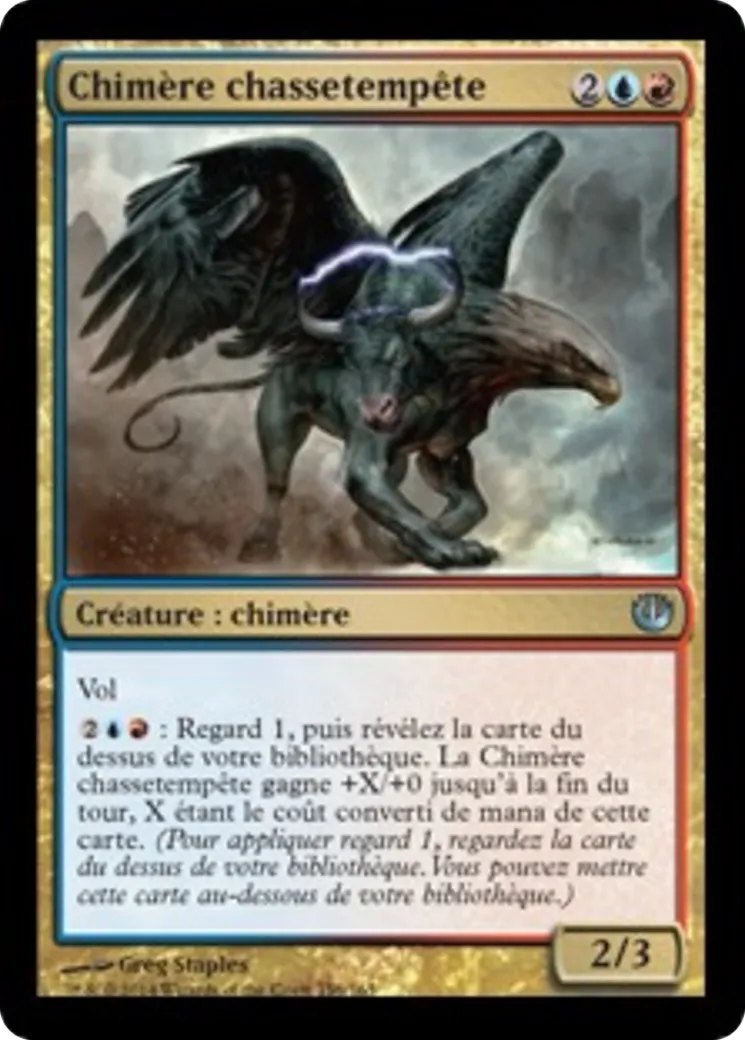 Chimère chassetempête — Journey into Nyx — Magic: The Gathering