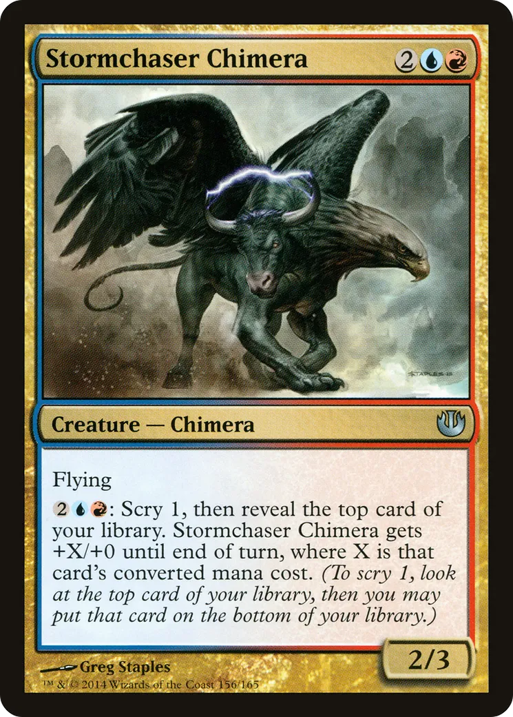 Stormchaser Chimera — Journey into Nyx — Magic: The Gathering