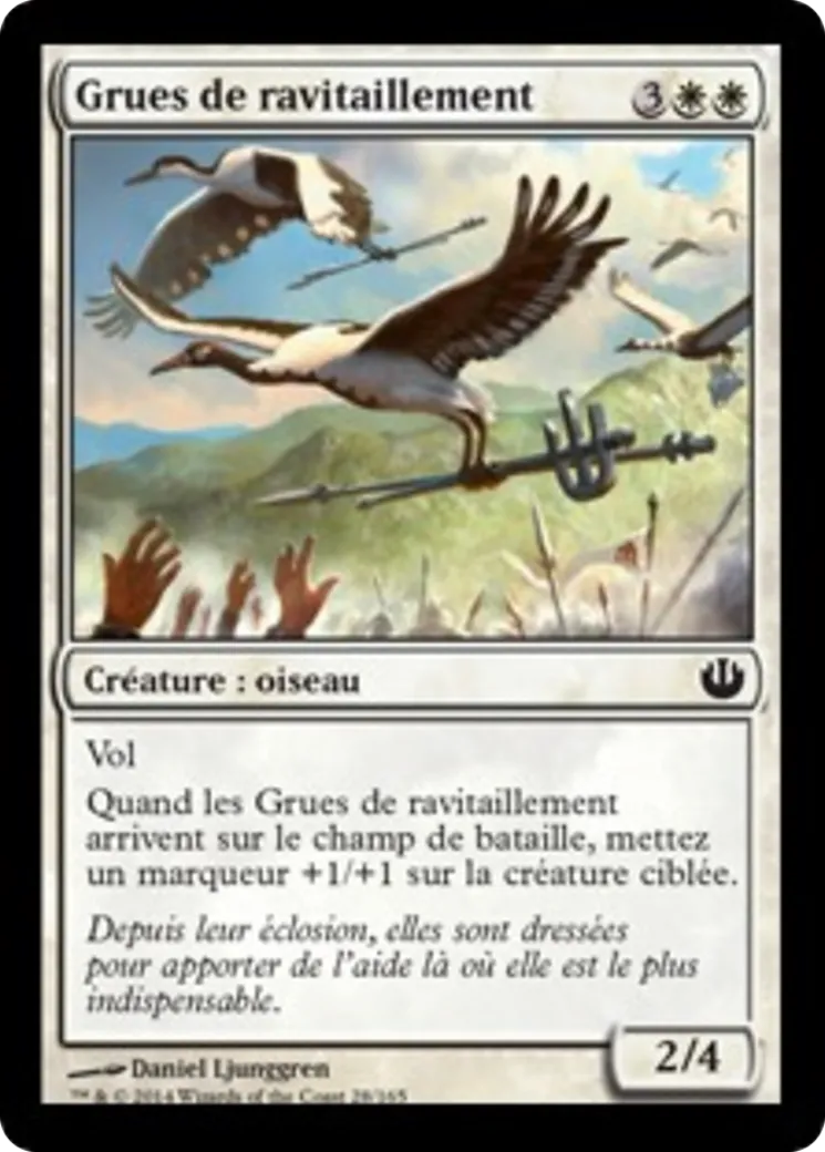 Grues de ravitaillement — Journey into Nyx — Magic: The Gathering