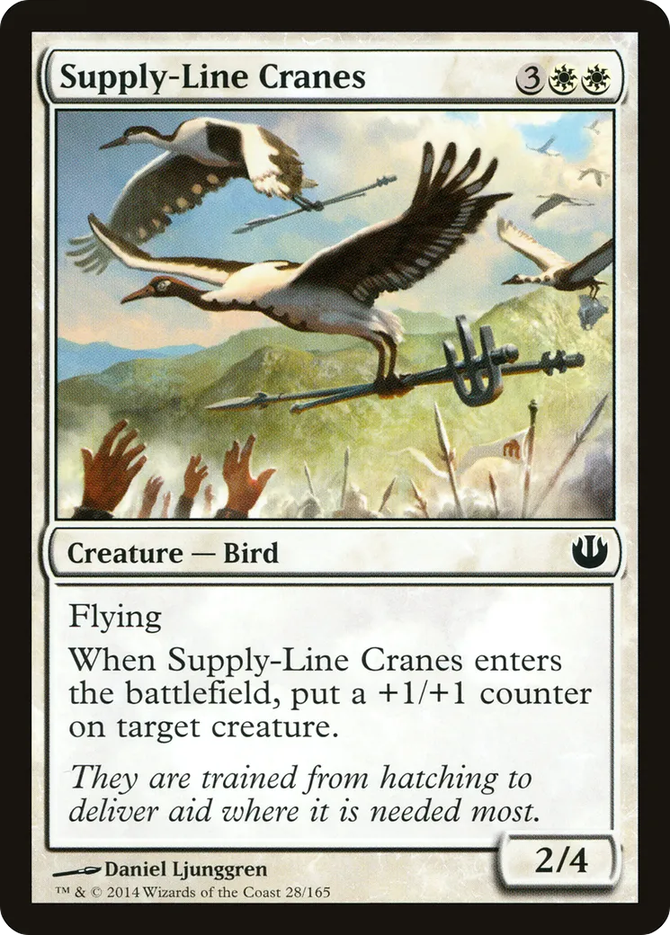 Grues de ravitaillement — Journey into Nyx — Magic: The Gathering
