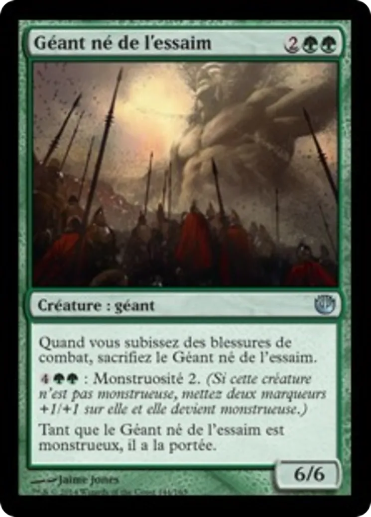 Géant né de l'essaim — Journey into Nyx — Magic: The Gathering
