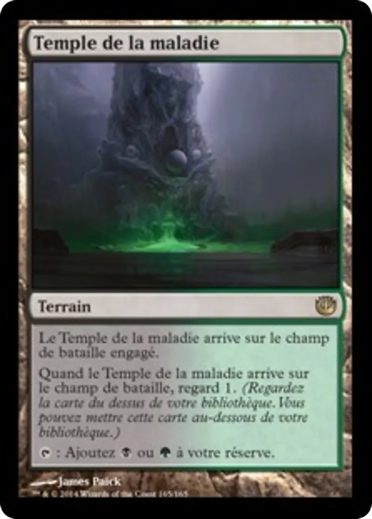 Temple de la maladie — Journey into Nyx — Magic: The Gathering