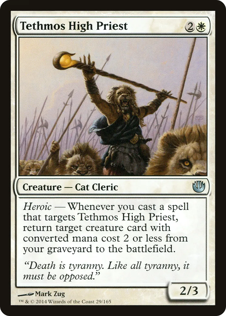 Grand prêtre de Tethmos — Journey into Nyx — Magic: The Gathering