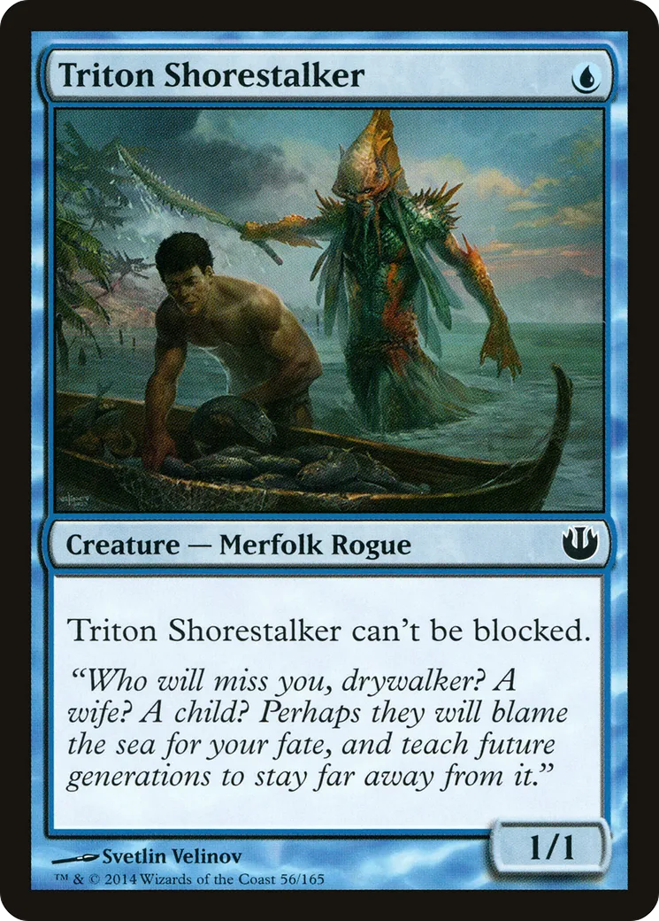 Pisteur des côtes triton — Journey into Nyx — Magic: The Gathering