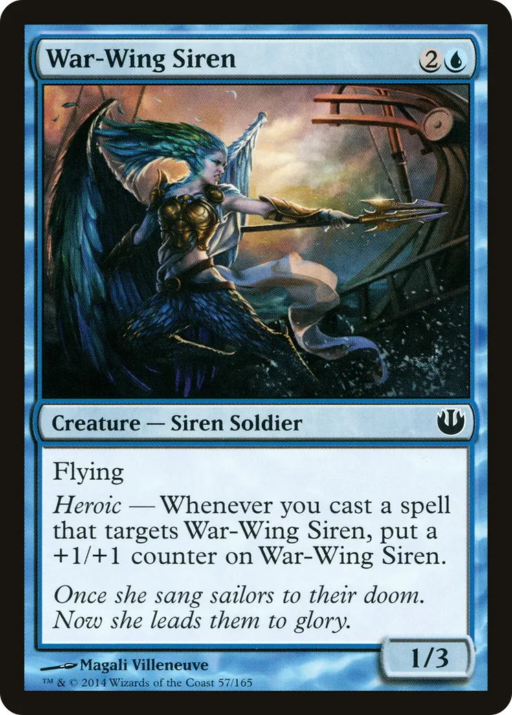 Sirène aile-de-guerre — Journey into Nyx — Magic: The Gathering
