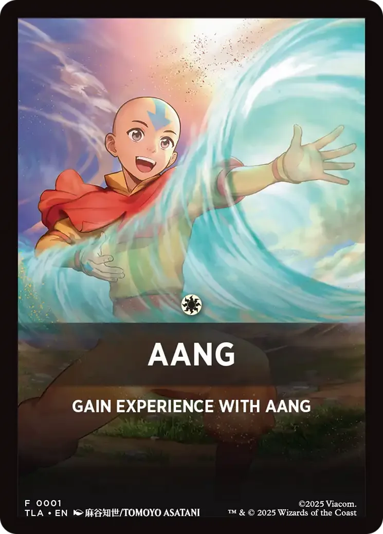 Aang — Avatar: The Last Airbender Jumpstart Front Cards — Magic: The Gathering