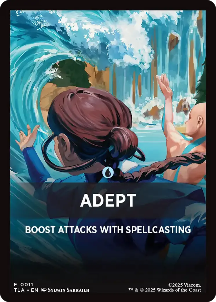 Adept — Avatar: The Last Airbender Jumpstart Front Cards — Magic: The Gathering