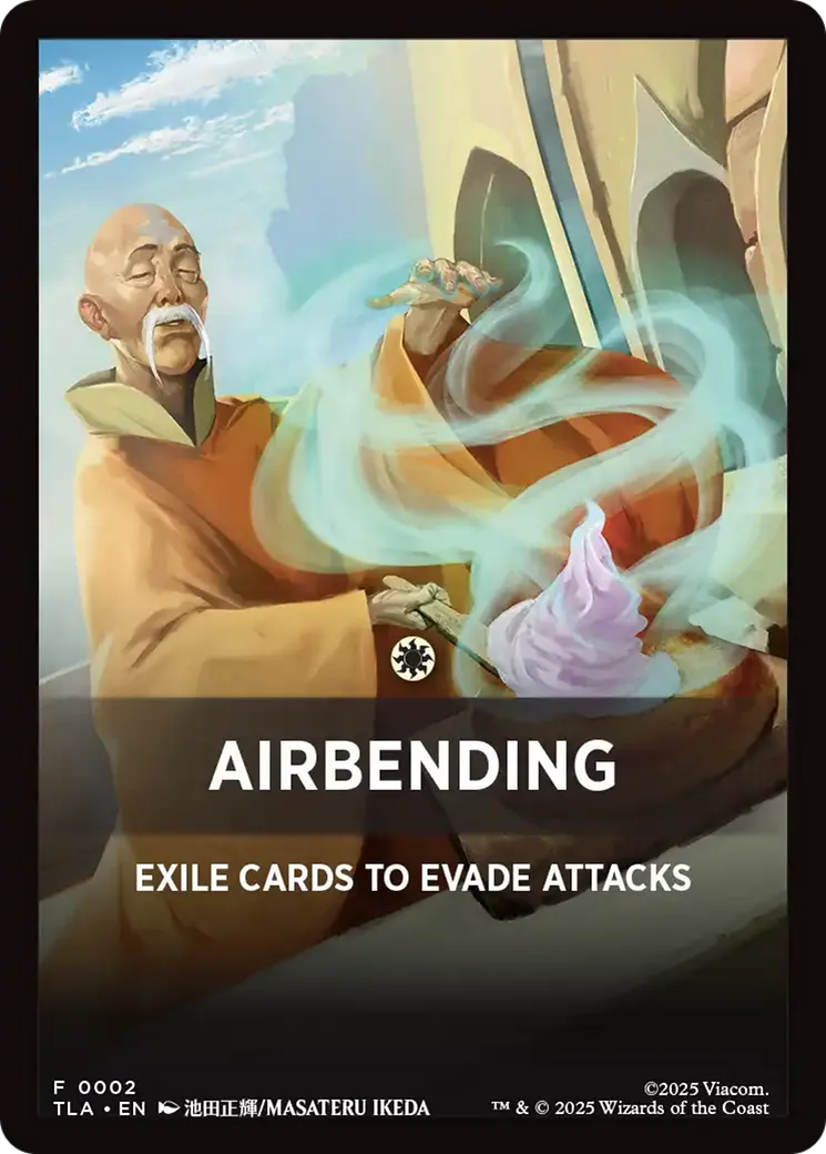 Airbending — Avatar: The Last Airbender Jumpstart Front Cards — Magic: The Gathering