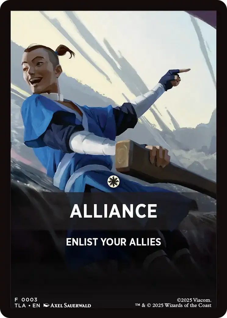 Alliance — Avatar: The Last Airbender Jumpstart Front Cards — Magic: The Gathering