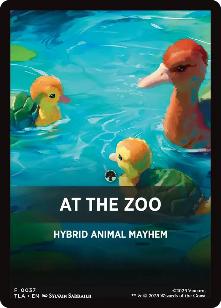 At the Zoo — Avatar: The Last Airbender Jumpstart Front Cards — Magic: The Gathering