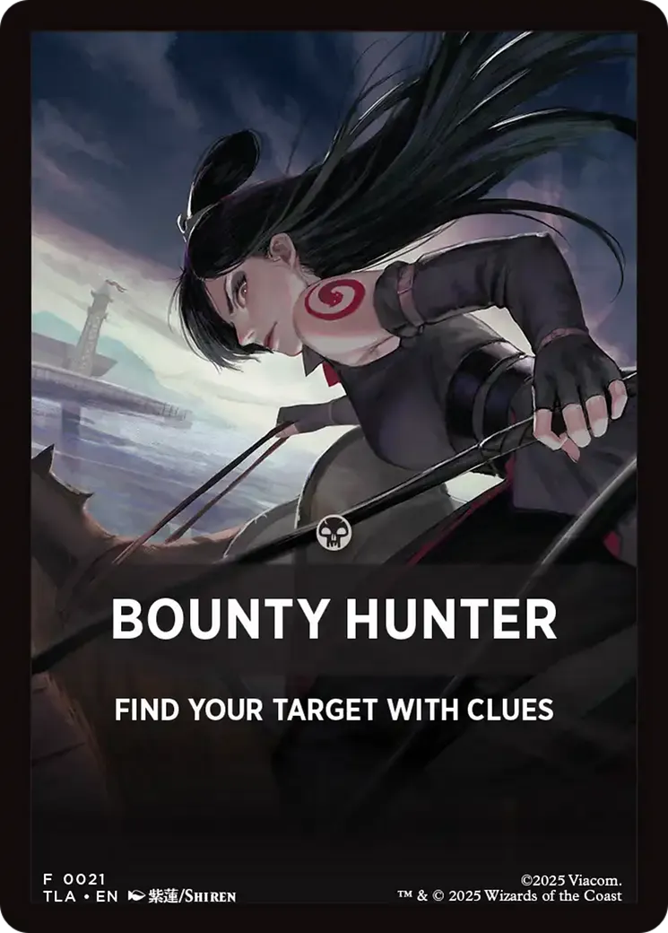 Bounty Hunter — Avatar: The Last Airbender Jumpstart Front Cards — Magic: The Gathering
