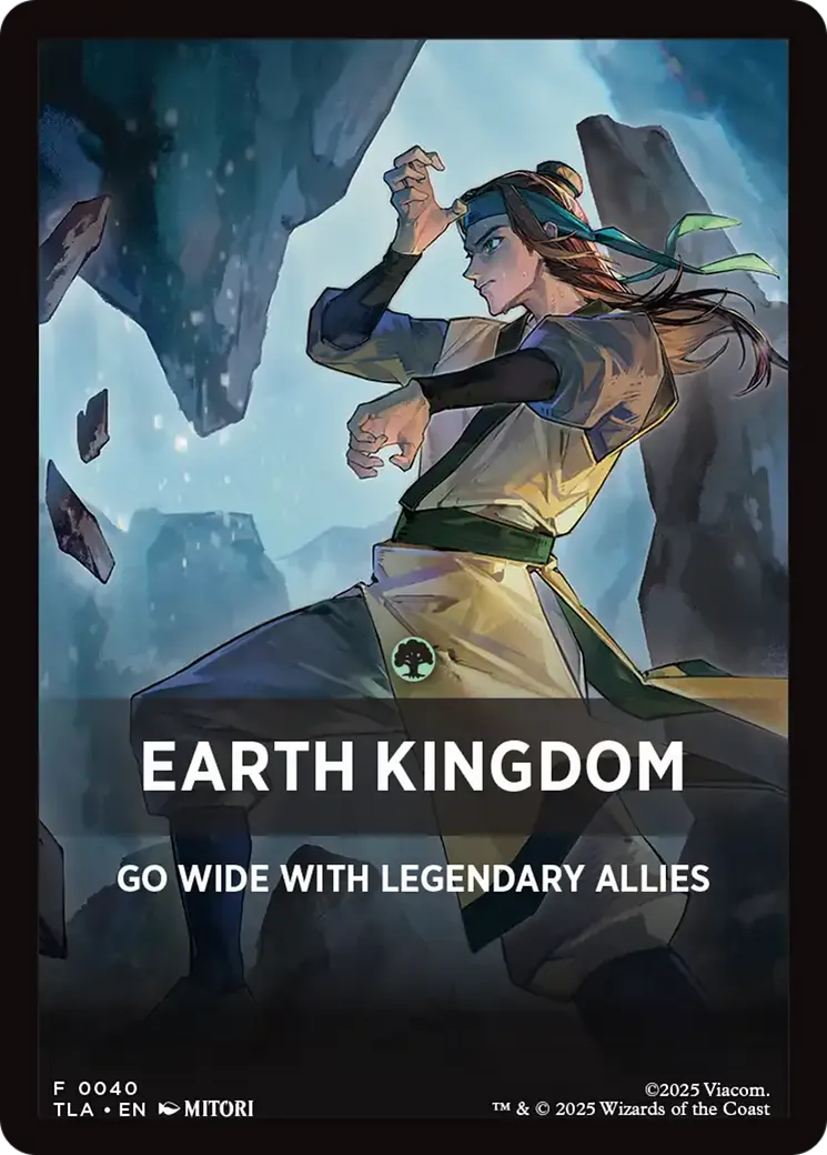 Earth Kingdom — Avatar: The Last Airbender Jumpstart Front Cards — Magic: The Gathering