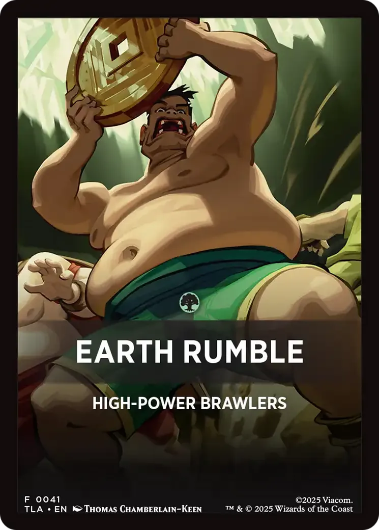 Earth Rumble — Avatar: The Last Airbender Jumpstart Front Cards — Magic: The Gathering