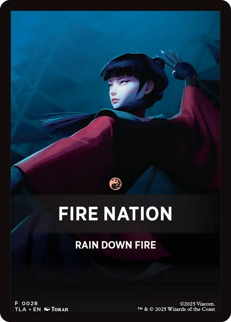 Fire Nation — Avatar: The Last Airbender Jumpstart Front Cards — Magic: The Gathering