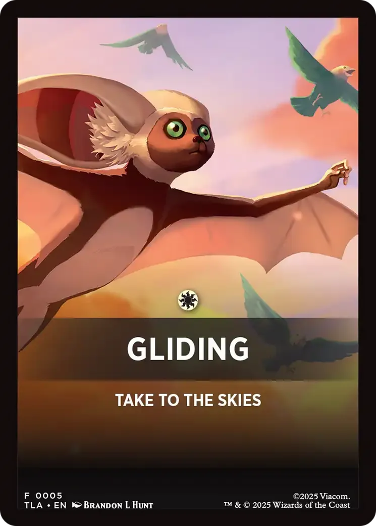 Gliding — Avatar: The Last Airbender Jumpstart Front Cards — Magic: The Gathering