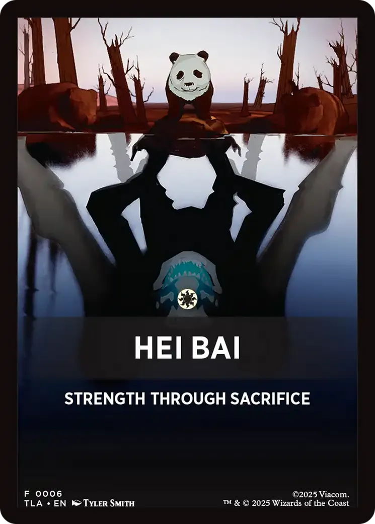 Hei Bai — Avatar: The Last Airbender Jumpstart Front Cards — Magic: The Gathering