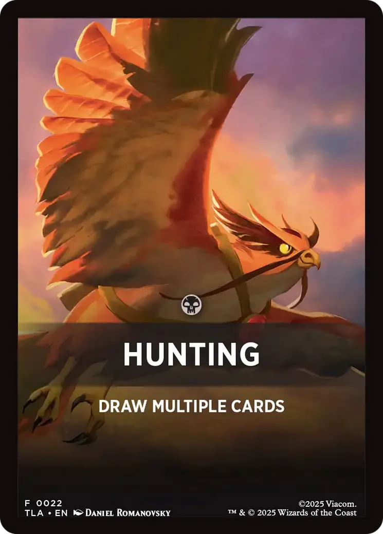 Hunting — Avatar: The Last Airbender Jumpstart Front Cards — Magic: The Gathering