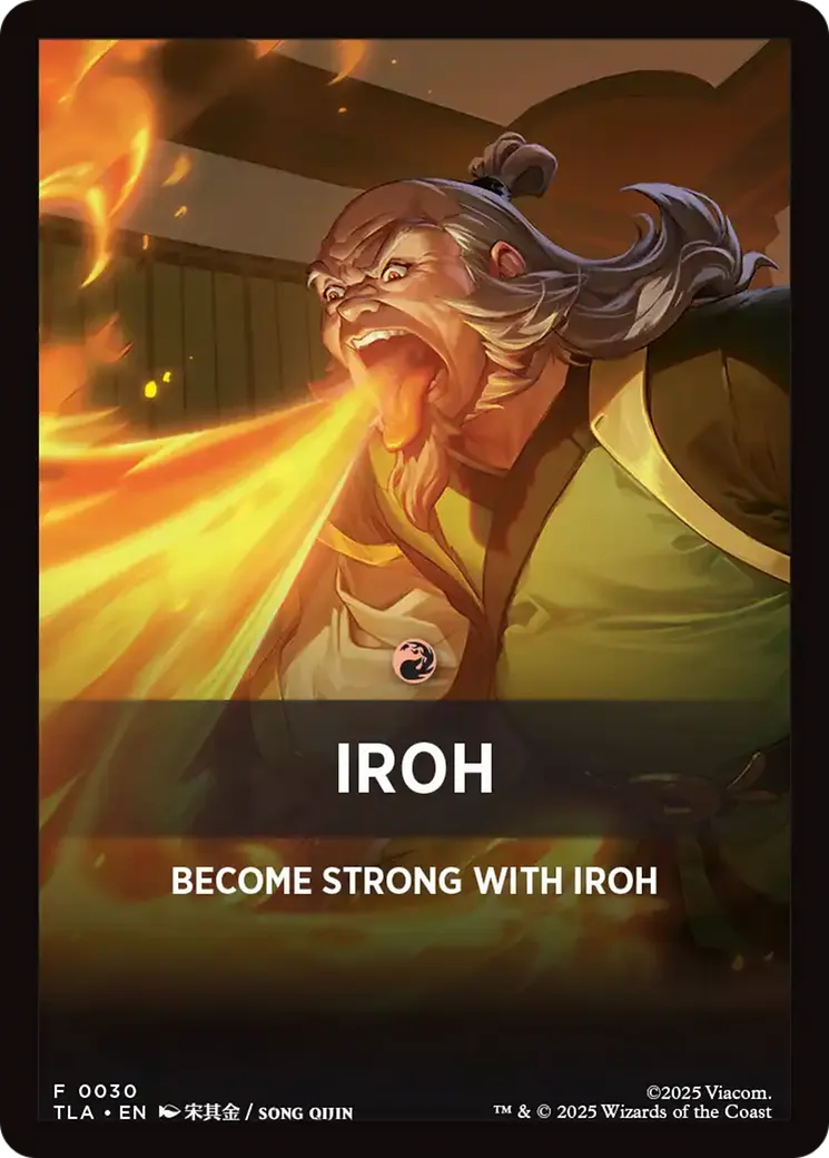 Iroh — Avatar: The Last Airbender Jumpstart Front Cards — Magic: The Gathering