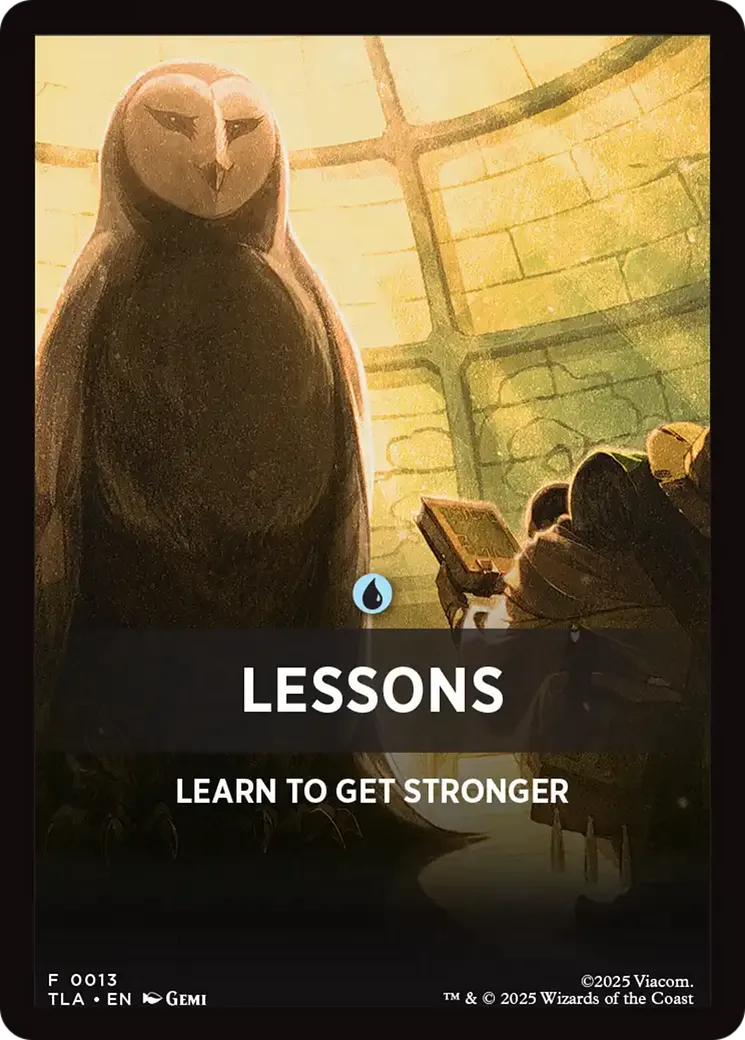 Lessons — Avatar: The Last Airbender Jumpstart Front Cards — Magic: The Gathering