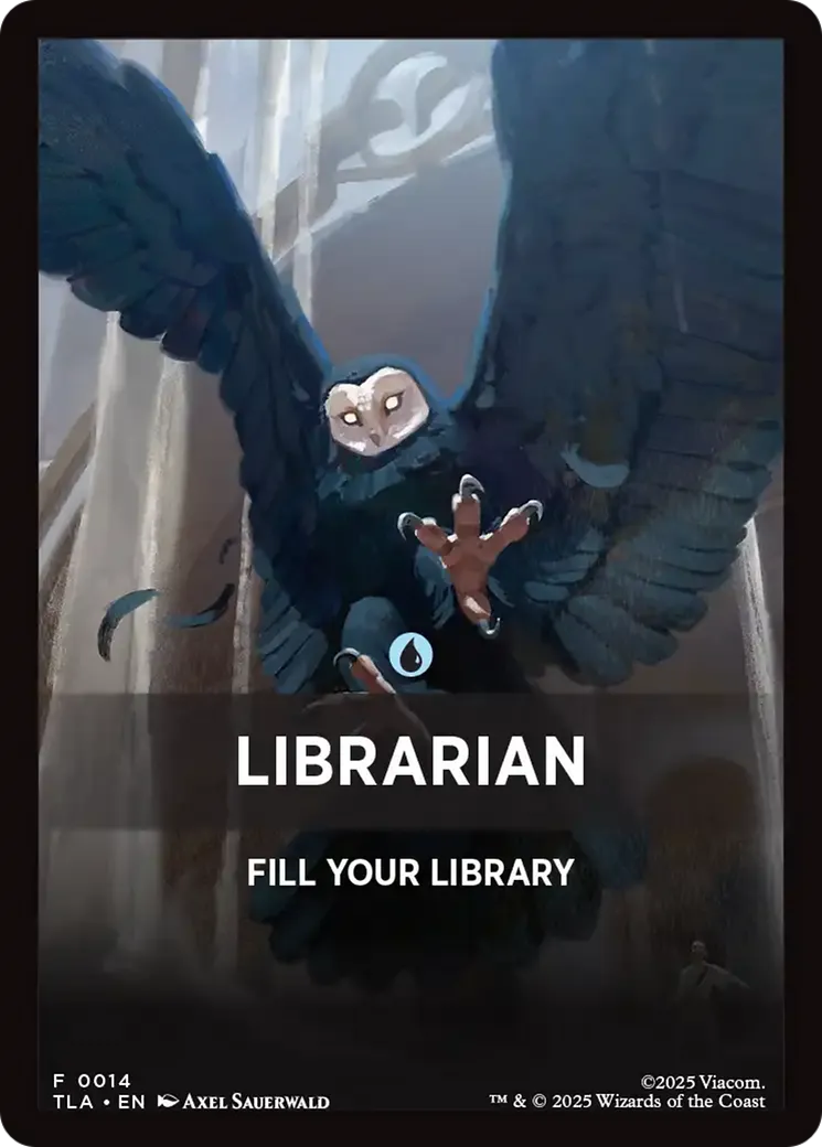 Librarian — Avatar: The Last Airbender Jumpstart Front Cards — Magic: The Gathering