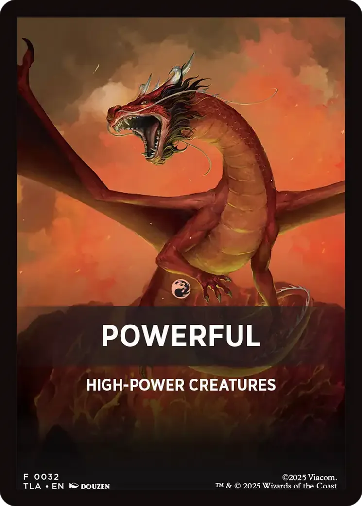 Powerful — Avatar: The Last Airbender Jumpstart Front Cards — Magic: The Gathering