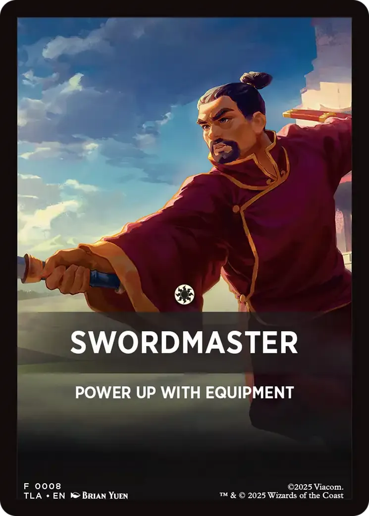 Swordmaster — Avatar: The Last Airbender Jumpstart Front Cards — Magic: The Gathering