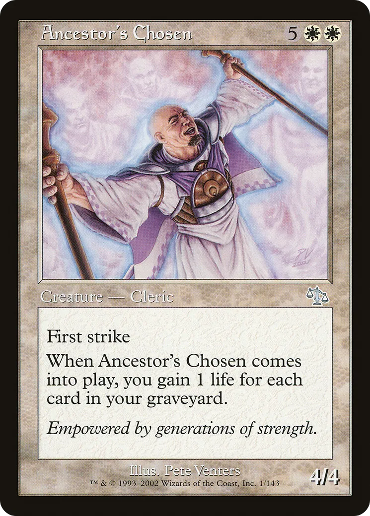 Ancestor's Chosen — Judgment — Magic: The Gathering