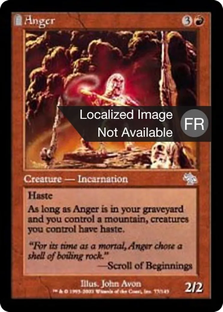 La Colère — Judgment — Magic: The Gathering