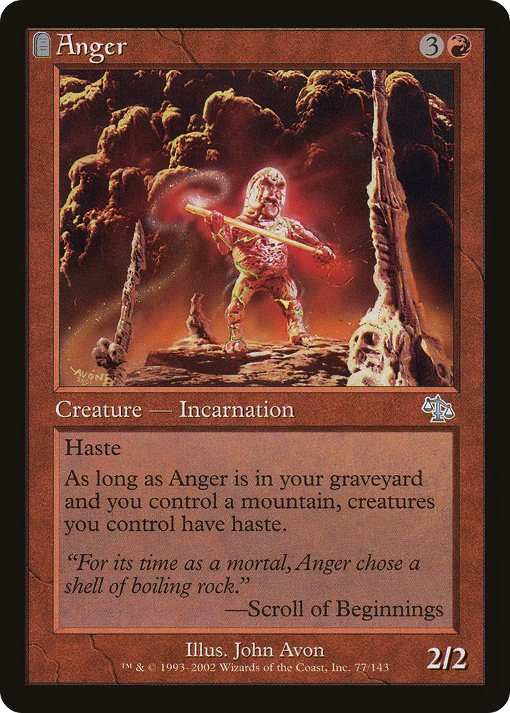 La Colère — Judgment — Magic: The Gathering