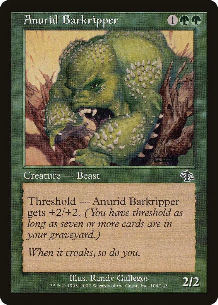 Anurid Barkripper — Judgment — Magic: The Gathering