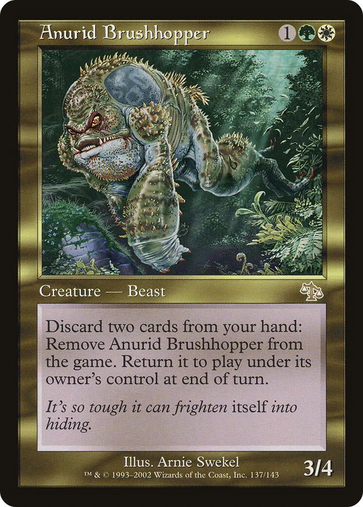 Anurid Brushhopper — Judgment — Magic: The Gathering