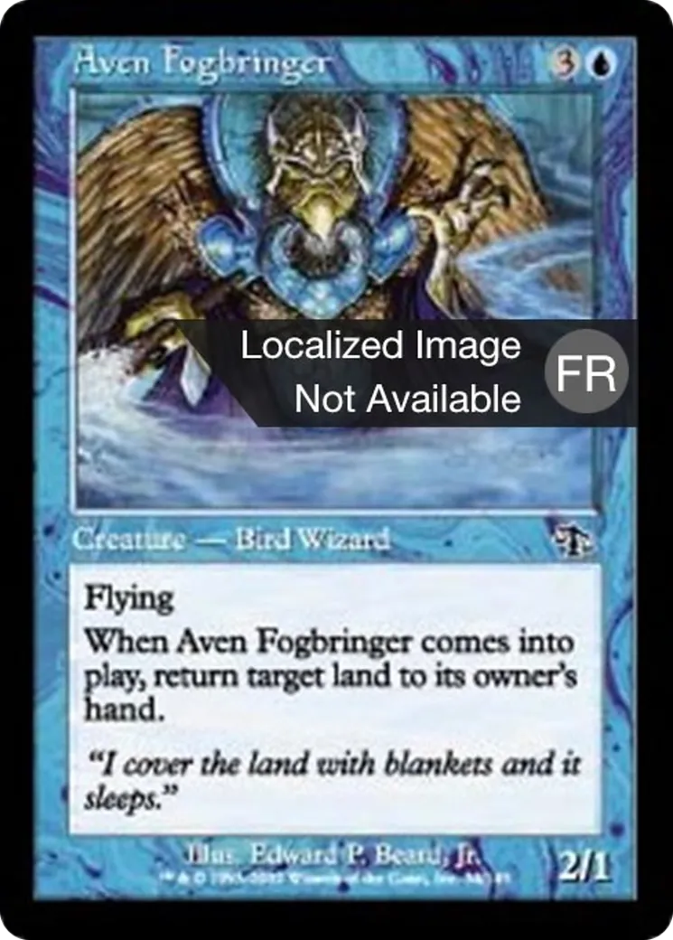 Avemain brouillardin — Judgment — Magic: The Gathering