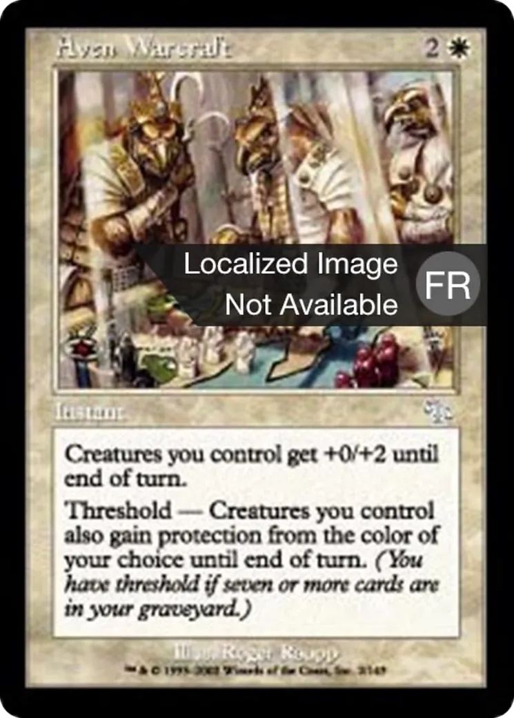 Art de la guerre des avemains — Judgment — Magic: The Gathering