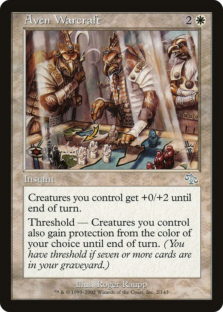 Art de la guerre des avemains — Judgment — Magic: The Gathering