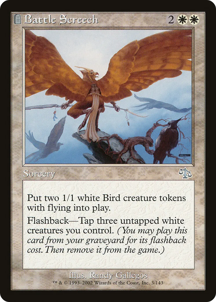 Battle Screech — Judgment — Magic: The Gathering