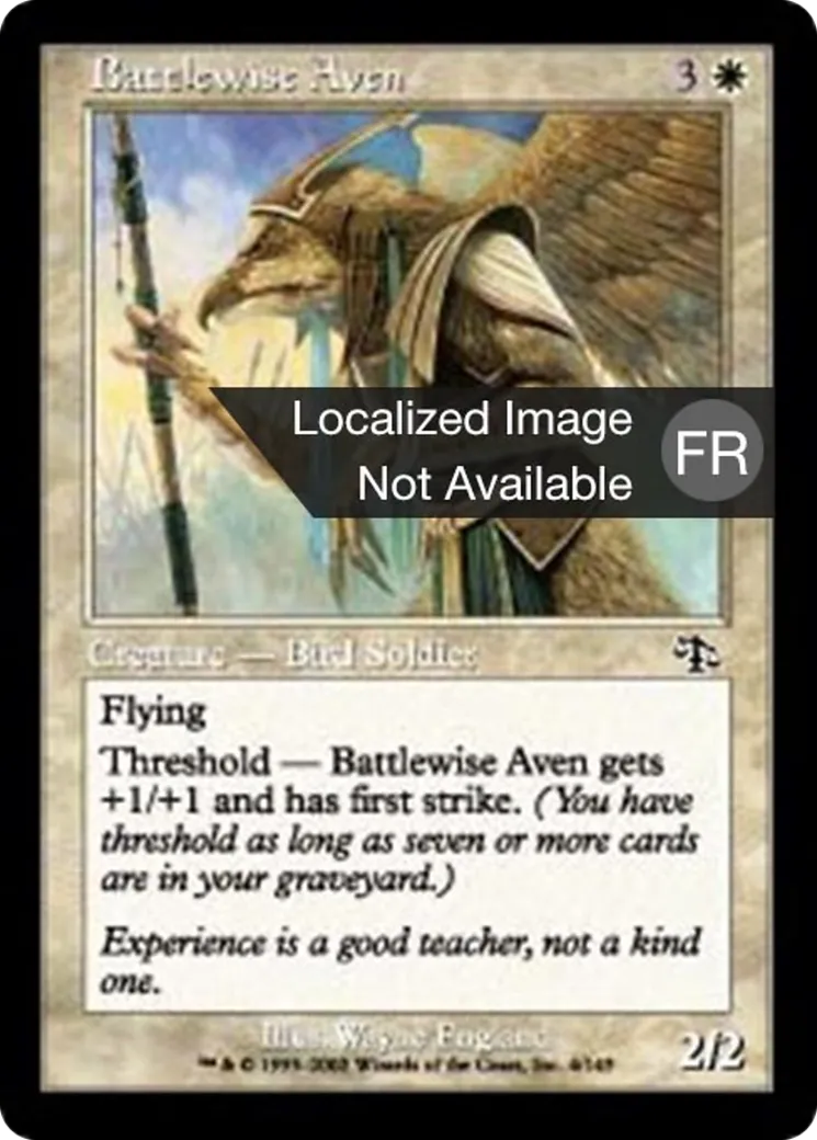Avemain sage de guerre — Judgment — Magic: The Gathering