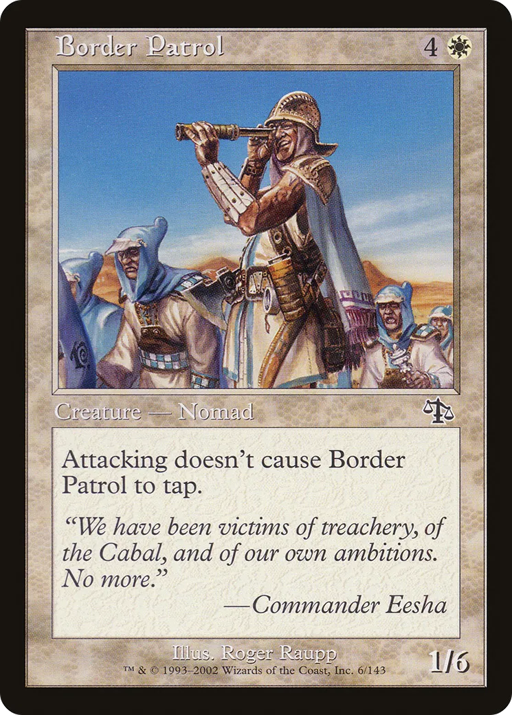 Border Patrol — Judgment — Magic: The Gathering