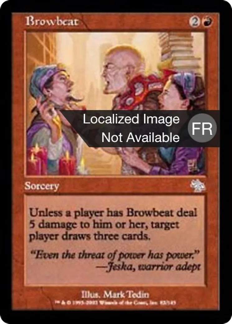 Rudoiement — Judgment — Magic: The Gathering
